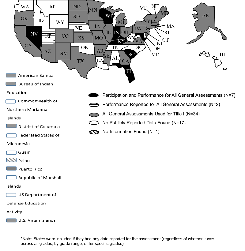 State Reporting Map